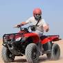 Jeep pickup and quad bike transfer