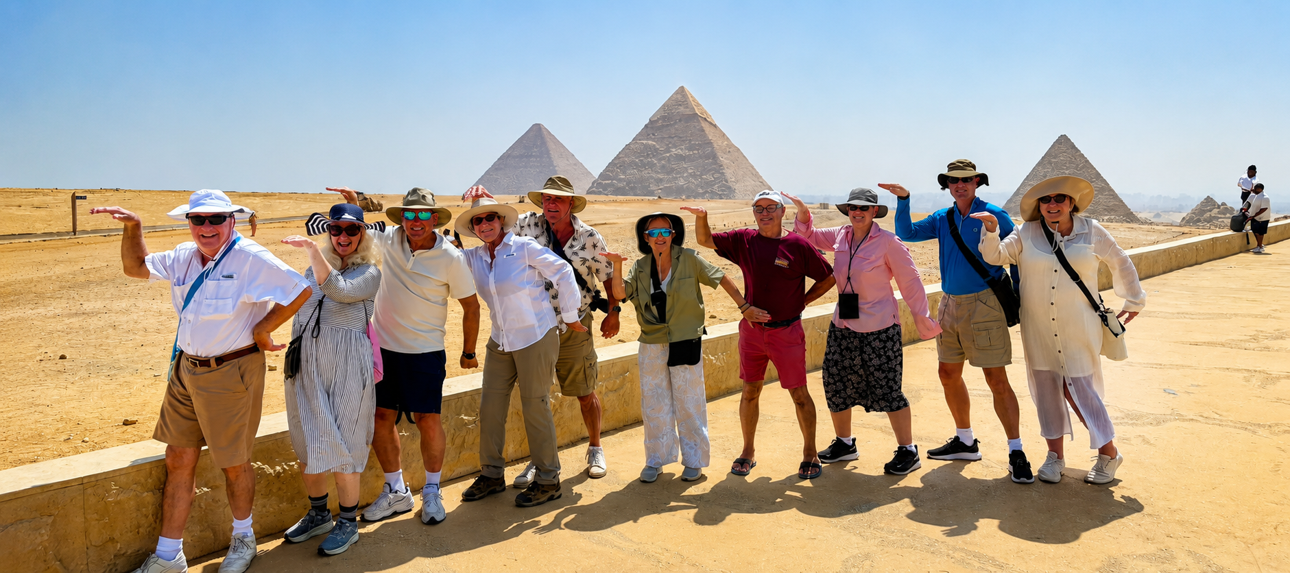 Escursione di un giorno alle Piramidi del Cairo e al Grande Museo Egizio